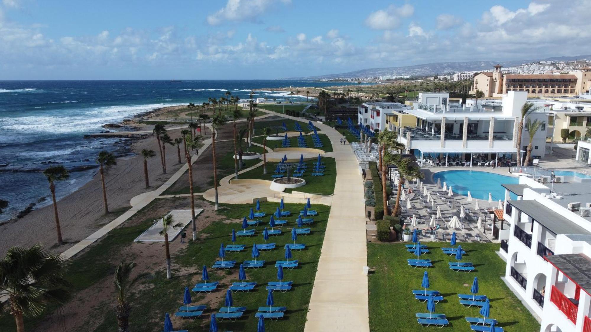 Eden Blue-Horizon 1B, Paphos, Sea View, Pool Διαμέρισμα Konia Εξωτερικό φωτογραφία
