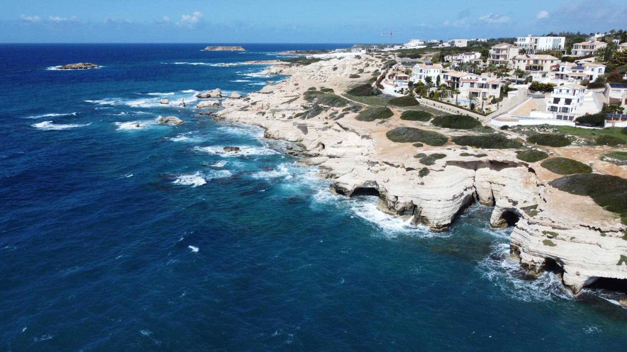 Eden Blue-Horizon 1B, Paphos, Sea View, Pool Διαμέρισμα Konia Εξωτερικό φωτογραφία