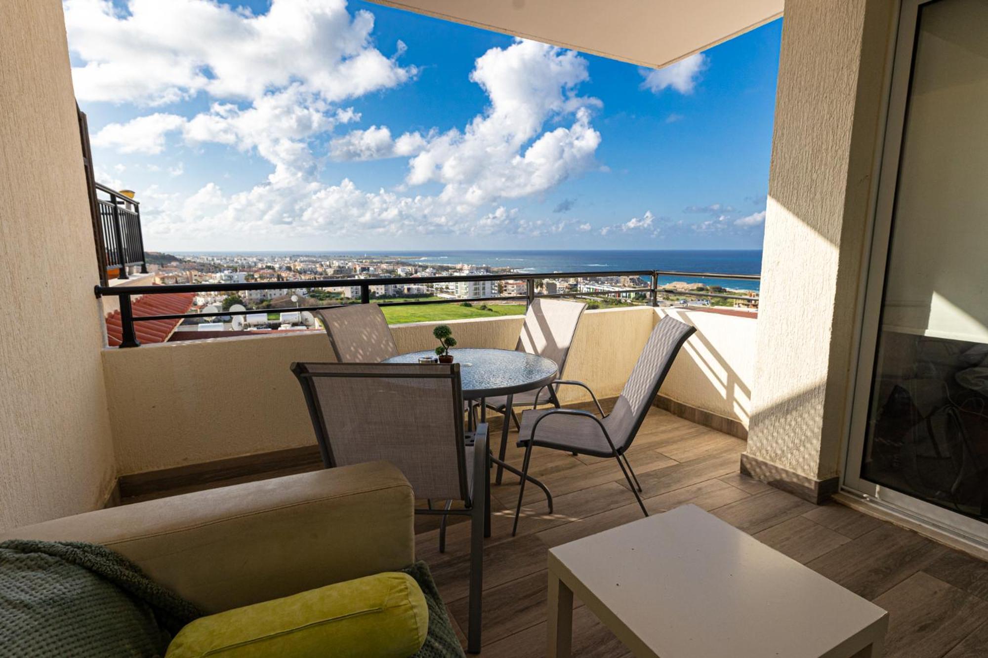 Eden Blue-Horizon 1B, Paphos, Sea View, Pool Διαμέρισμα Konia Εξωτερικό φωτογραφία