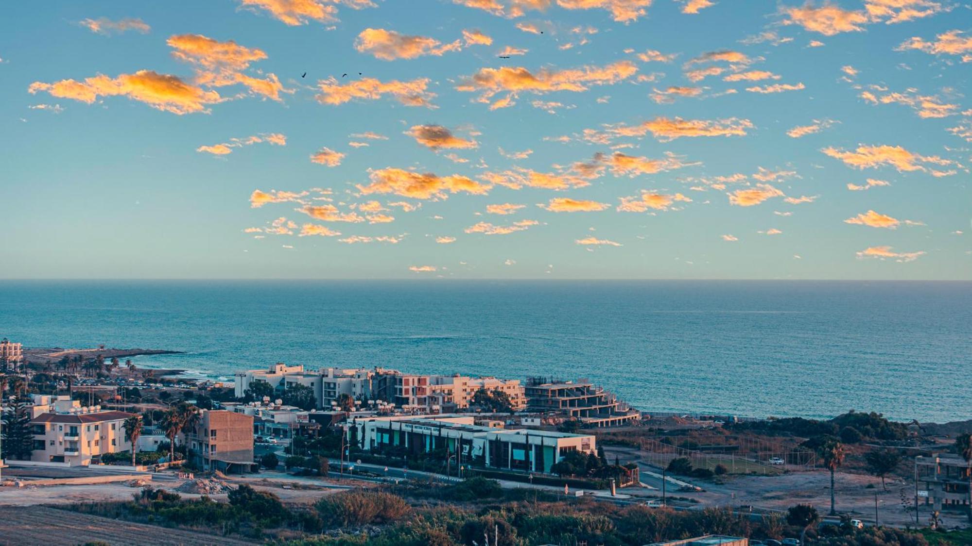 Eden Blue-Horizon 1B, Paphos, Sea View, Pool Διαμέρισμα Konia Εξωτερικό φωτογραφία